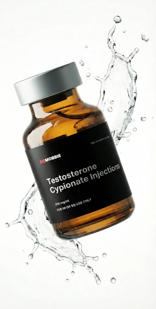 Testosterone cypionate vial